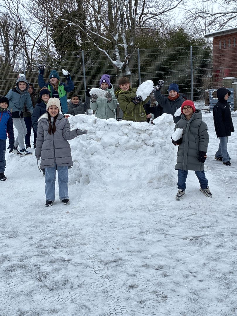 Winterzauber an der Grundschule West Brunsbüttel
