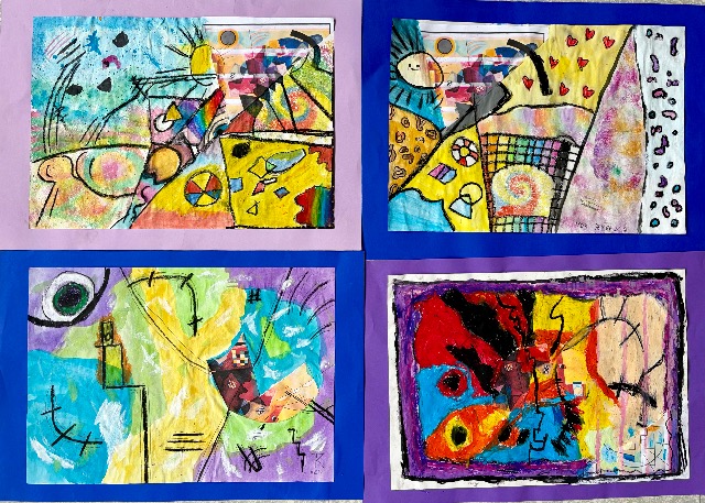 Bunt, kreativ und ganz schön abstrakt!
